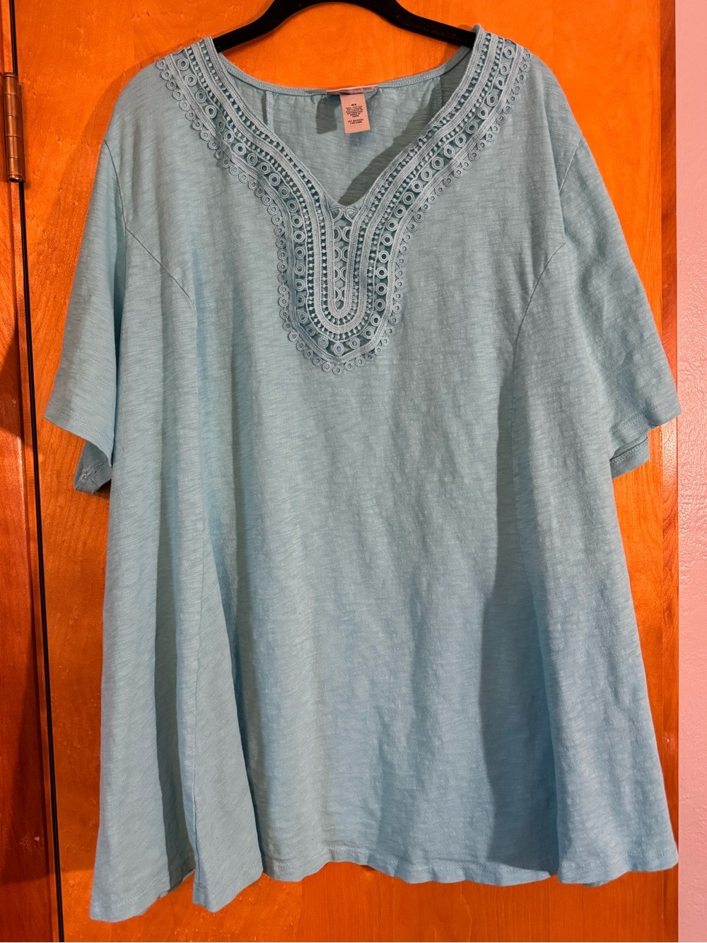 Catherines Embroidered Neckline Tunic